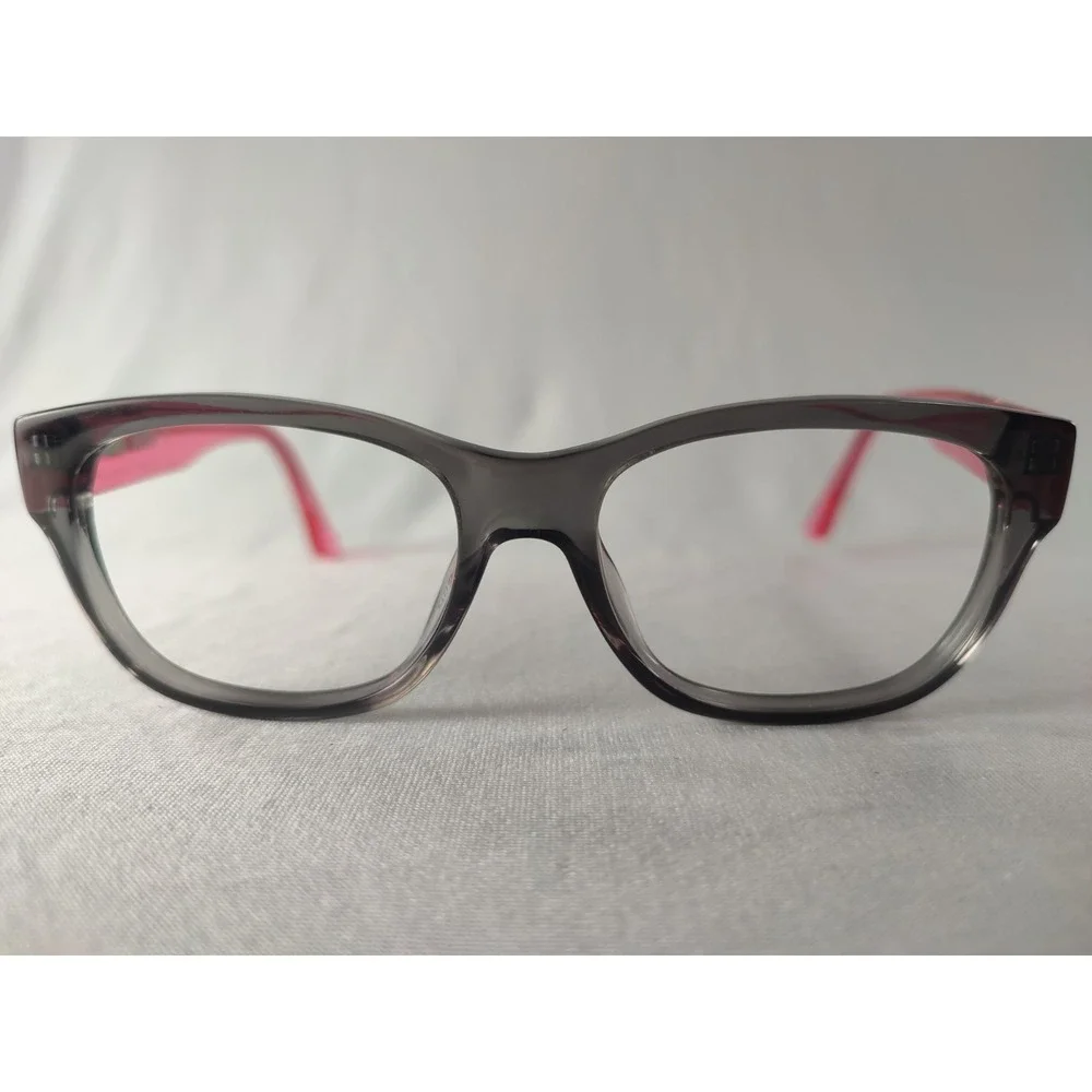 Puma Junior PJ0003O 003 Grey Pink Eyeglass Frames 48-15-125 Kids Girls